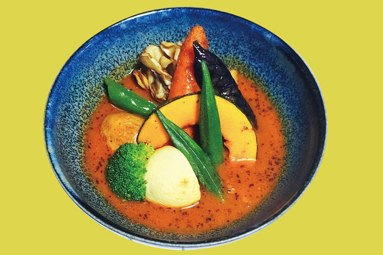 季節の野菜スープカレー